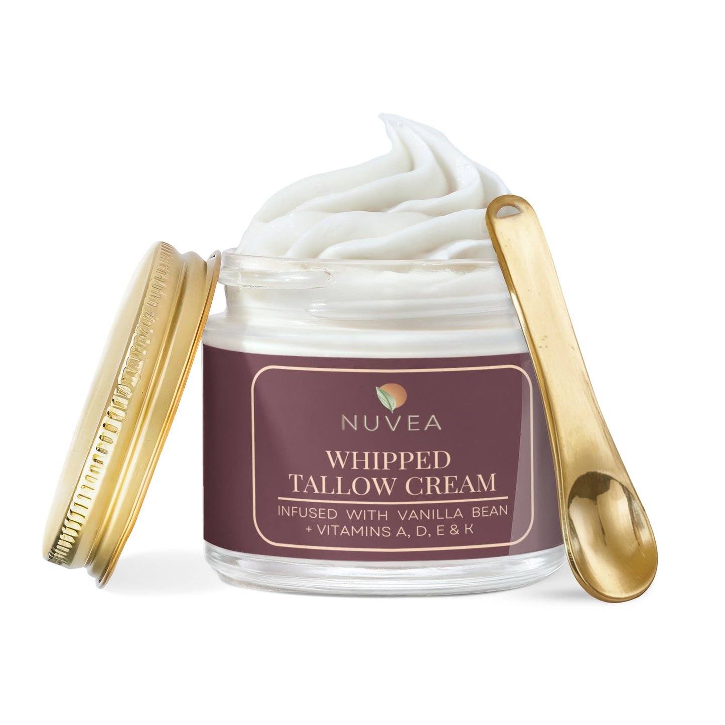 Whipped Tallow Cream – Vanilla Bean | 100% Grass-Fed