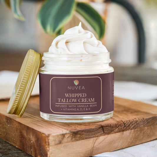 Whipped Tallow Cream – Vanilla Bean | 100% Grass-Fed